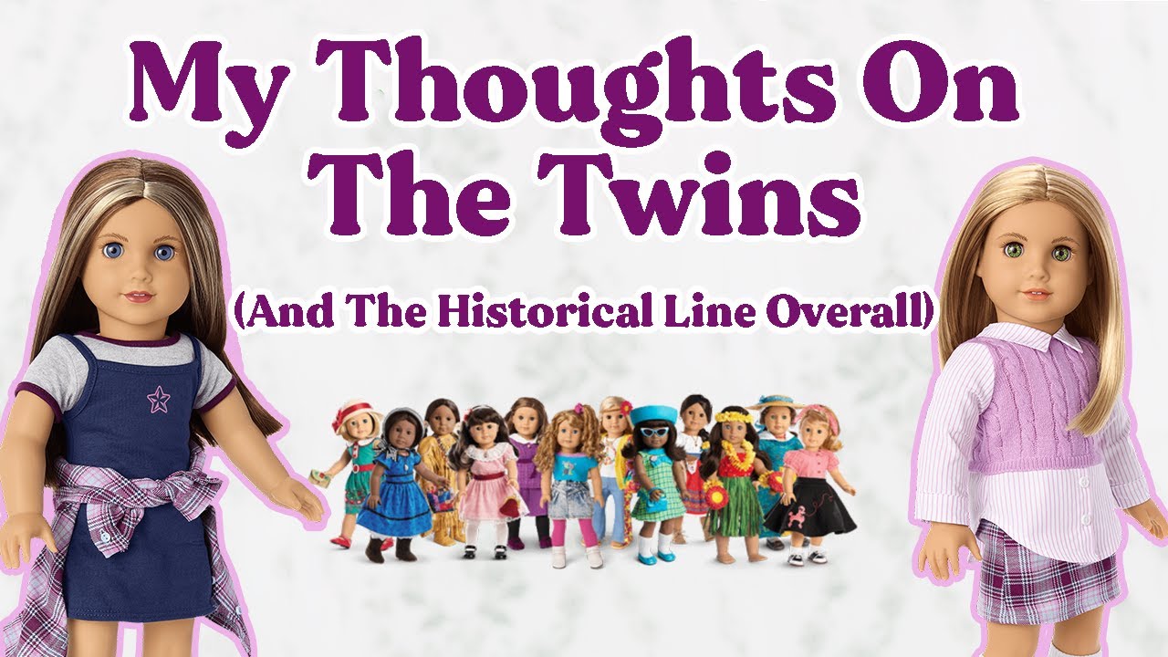 My Honest Thoughts On American Girl's 90's Twins Nicki & Isabel- Why I'm Not Excited