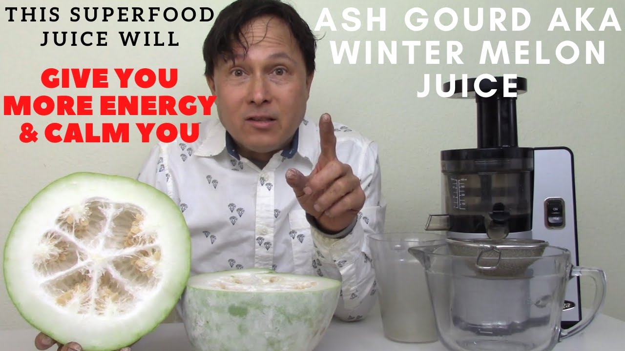 This Single Ingredient Juice Gives You Energy & Calms You | Ash Gourd Juice