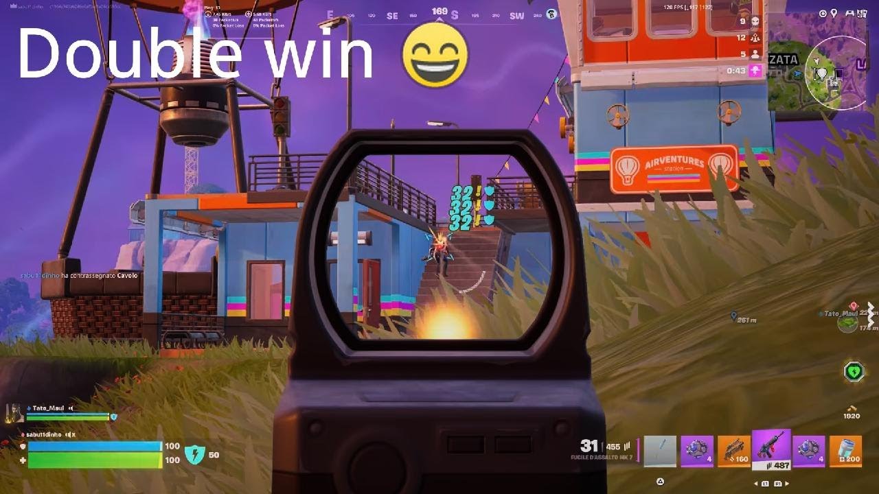 Fortnite ZB - Double win with Tato_Maui