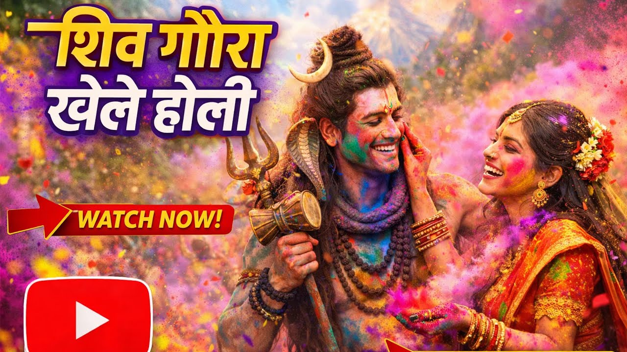 शिव गौरा खेले होली 🌸 | Shiv Parvati Holi Bhajan 2026 | Special Bhakti Holi Song | Shiv Gaura Holi