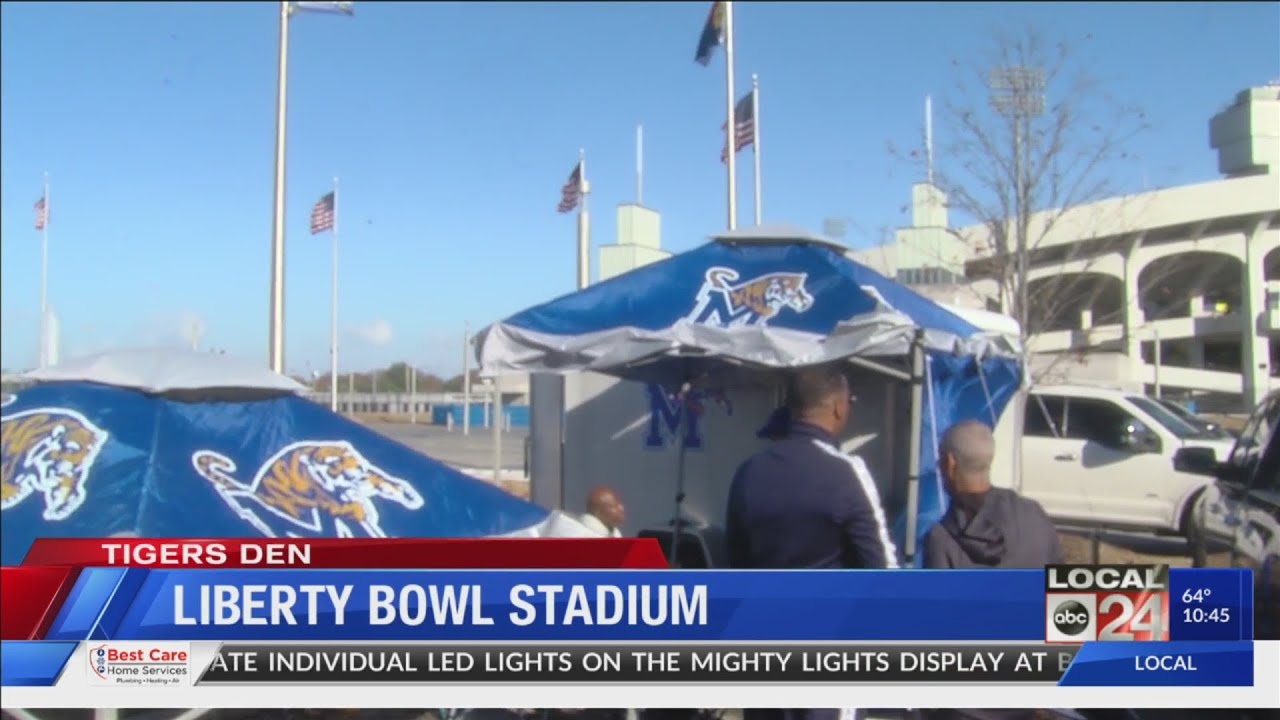 Crowd Reaction At Liberty Bowl