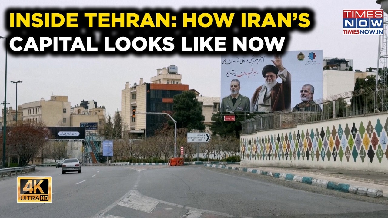 Inside Iran&rsquo;s Tehran | Streets Deserted | City Looks Like This Now | 4K | Raw Video | POV | Latest