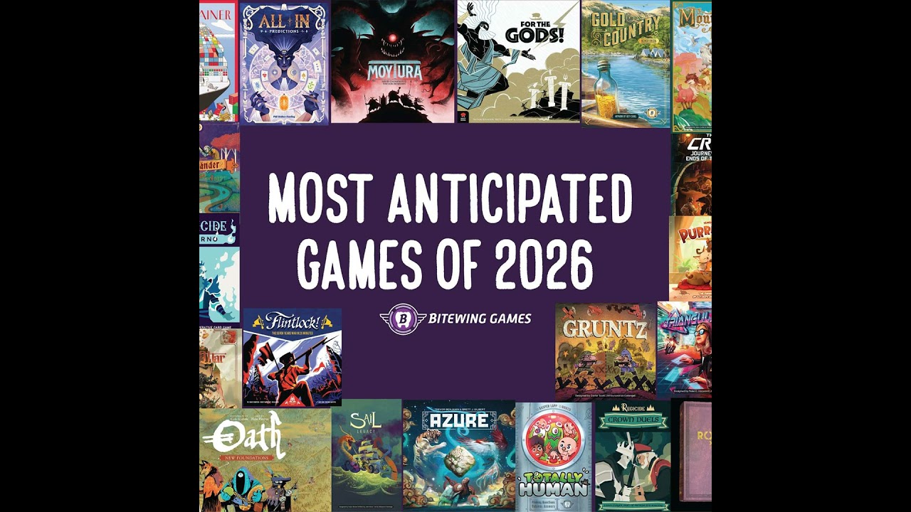 Most Anticipated Board Games of 2026
