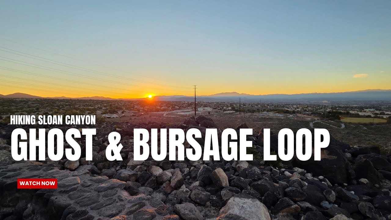Sloan Canyon Ghost and Bursage Loop