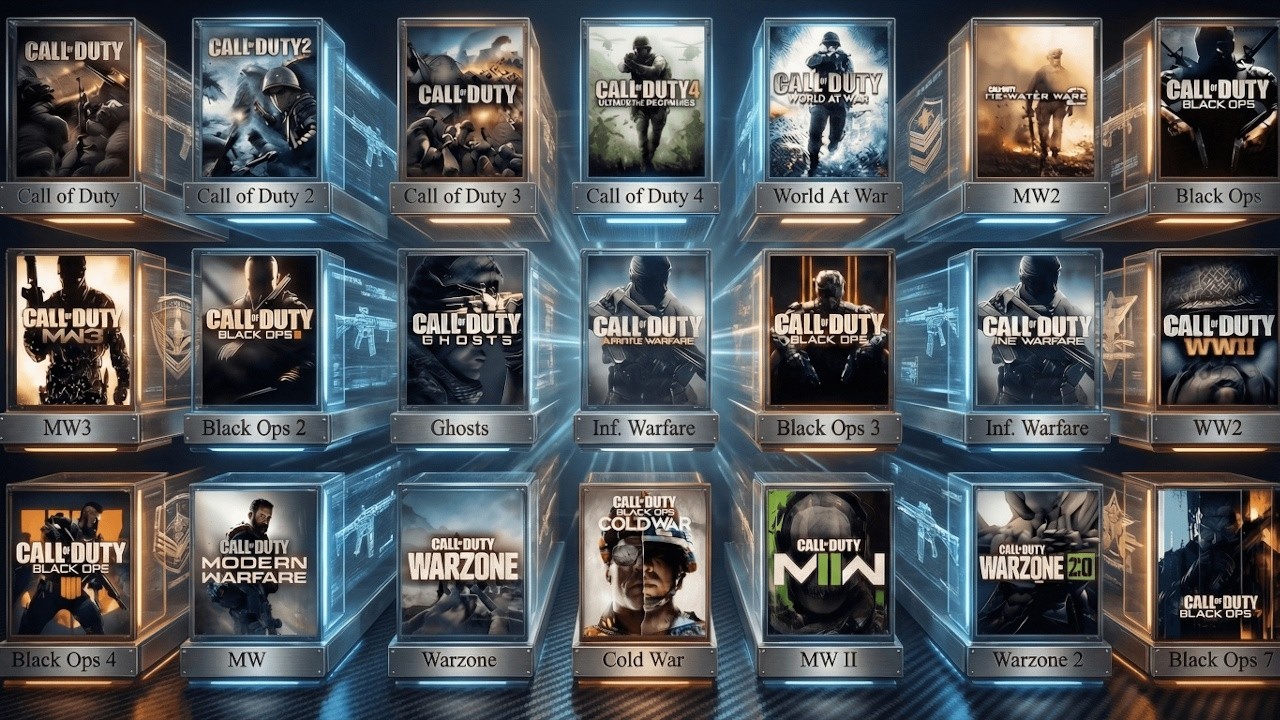 Вся история Call of Duty в деталях.