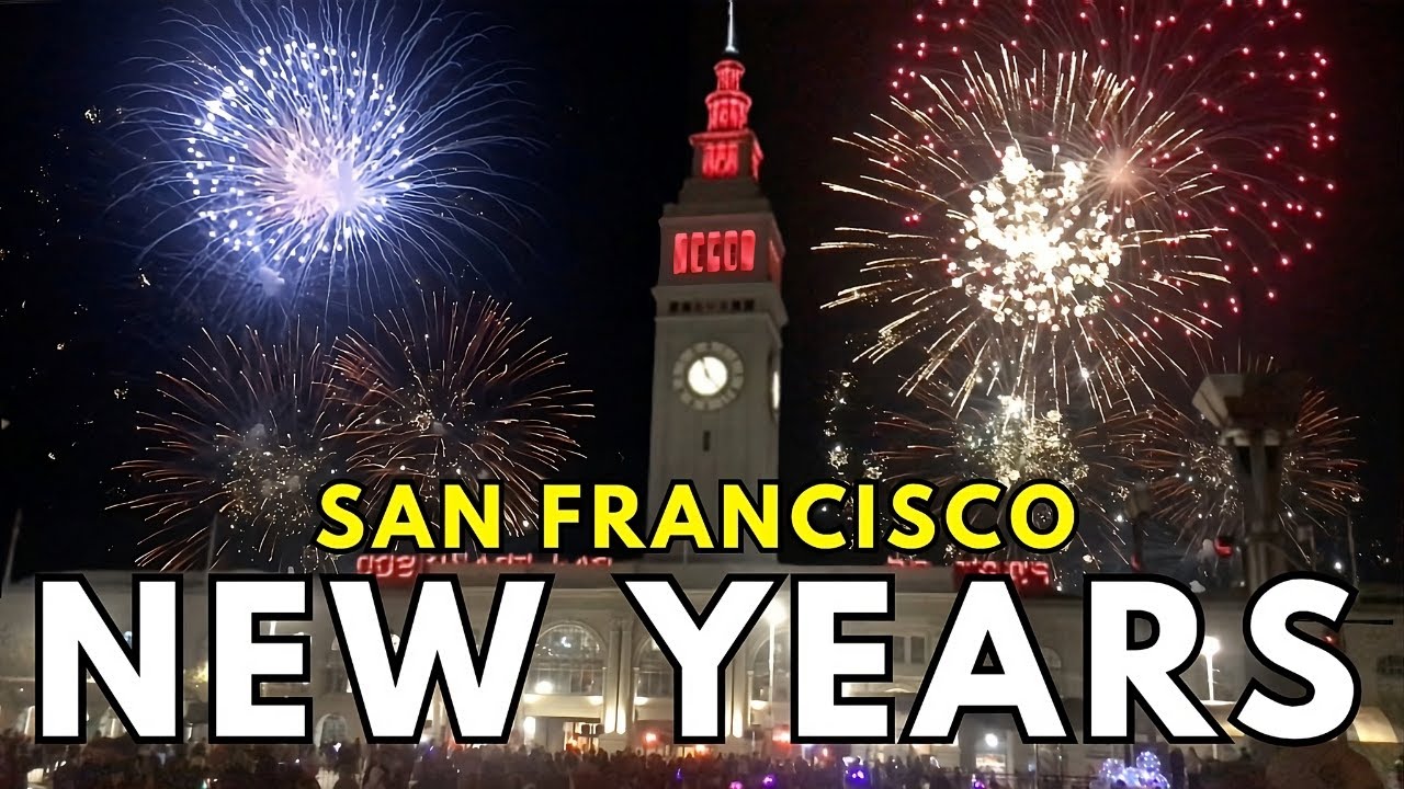 San Francisco New Year's 2024 Fireworks