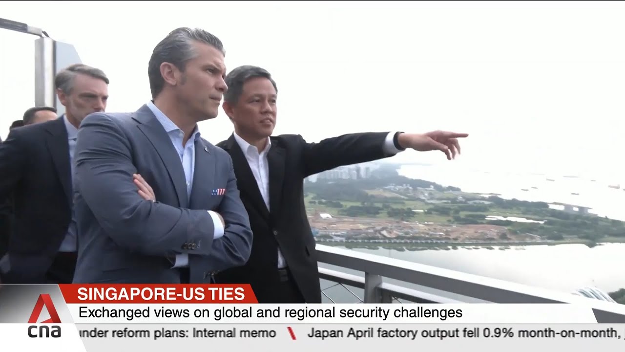 Singapore and US reaffirm excellent, long-standing bilateral defence relations