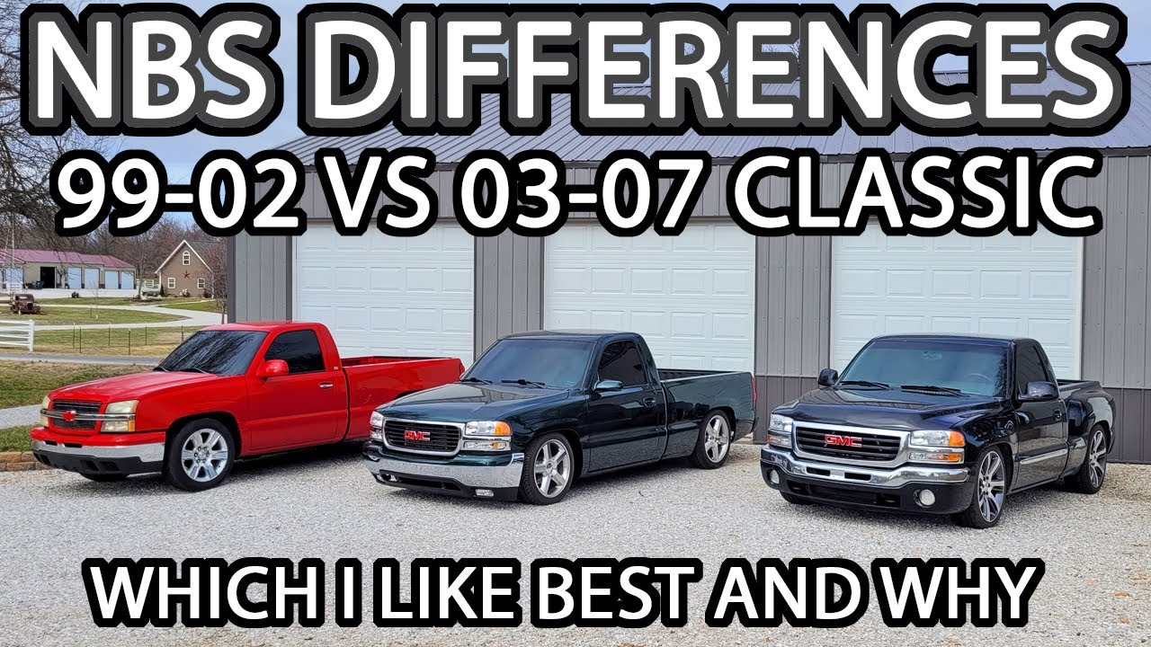 Различия в NBS Sierra/Silverado 1999-2006 и 2007 Classic