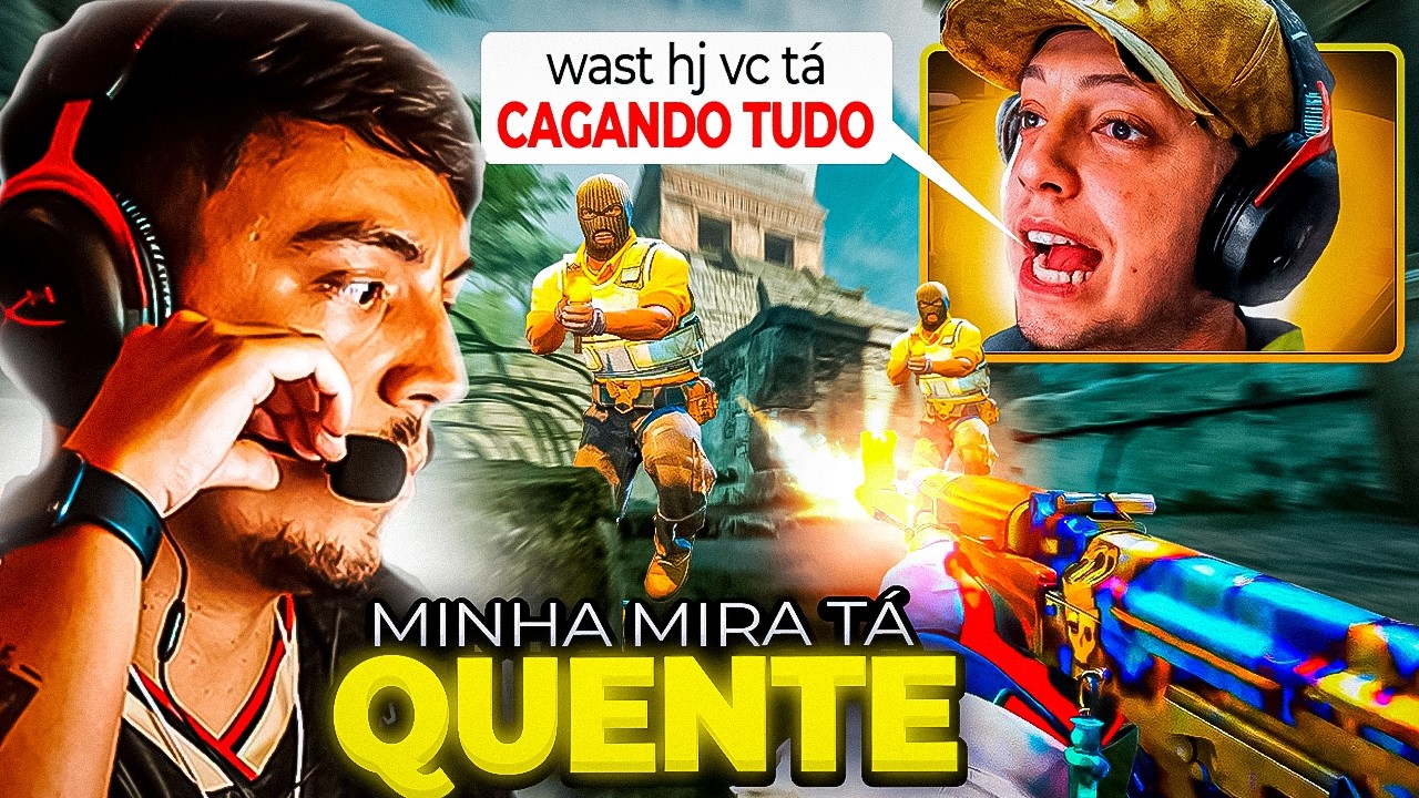 Minha mira tava QUENTE DEMAIS...mas pro XISTERA eu tava CAGANDO🤣