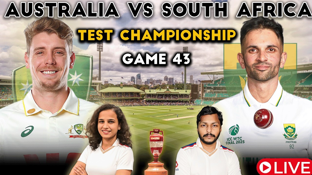 RC24 AUSTRALIA VS SOUTH AFRICA GAME 43 | EP 96 | #cricket #testcricket #rc24