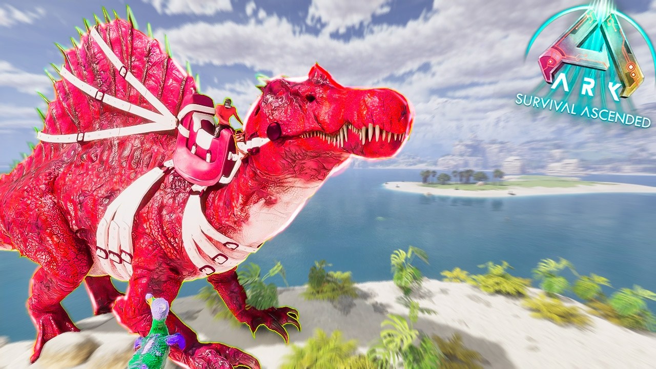 Alpha SPINO! Um Taming de RESPEITO! ARK PRIMAL NEMESIS #8