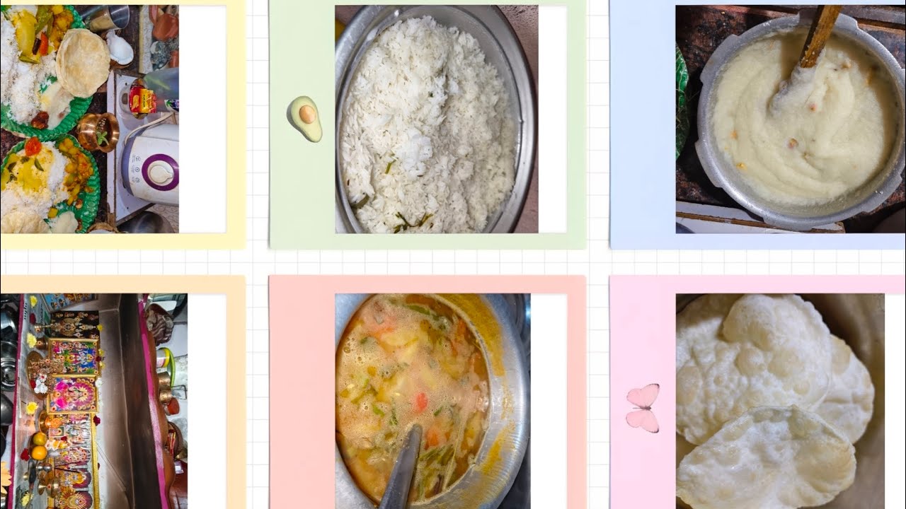 Today specials halwa puri bagaira rice dal recipes so easy#today Puja#