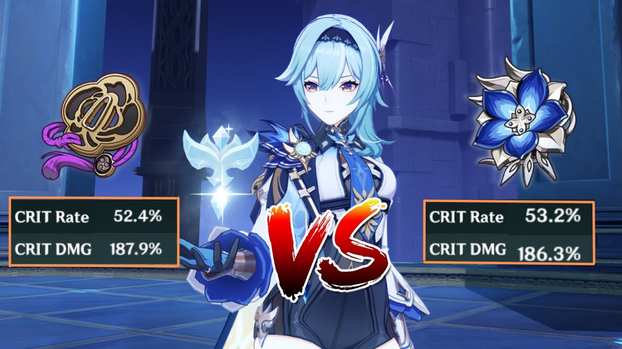 [UPDATED] EULA PALE FLAME VS EMBLEM OF SEVERED FATE DAMAGE COMPARISON [Genshin Impact]
