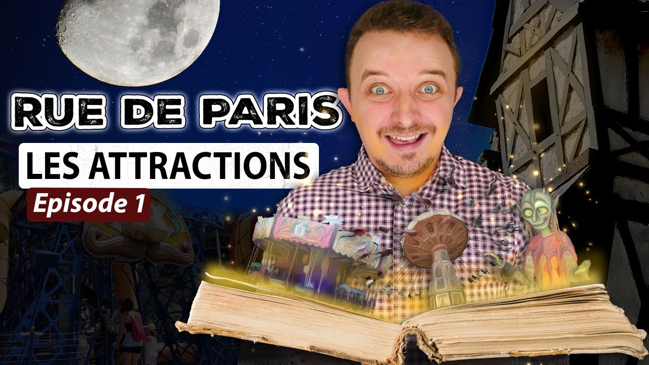 Rue de Paris au Parc Ast&eacute;rix : LES ATTRACTIONS (&Eacute;pisode 1)