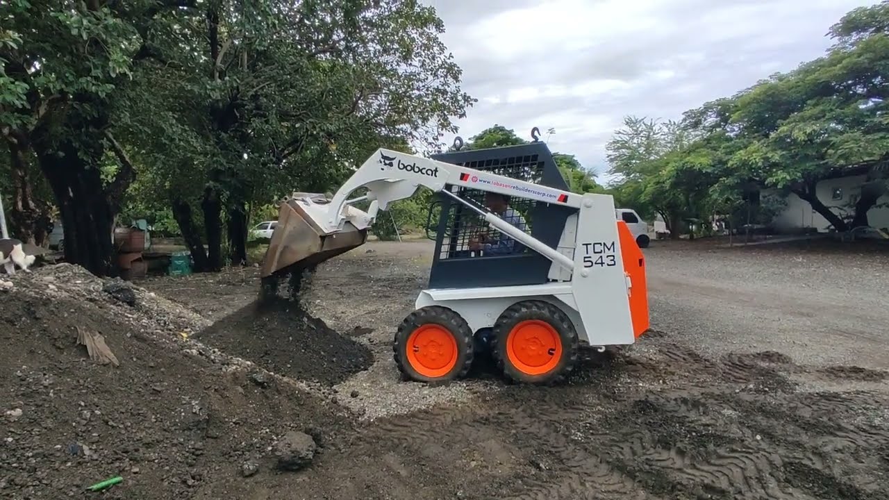 SKIDLOADER TCM BOBCAT 543 | ACTUAL BURN TEST