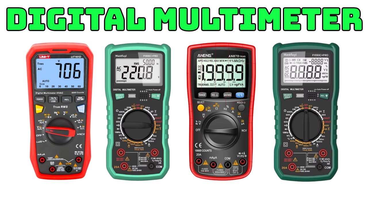 Top 5 Best Digital Multimeter In 2026