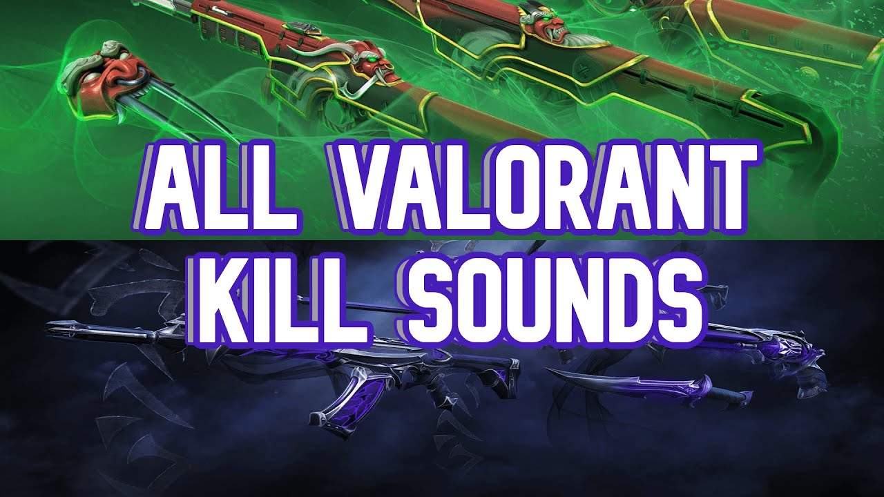 Valorant   All Ace & Kill Sounds | WITHOUT WEAPON SOUNDS