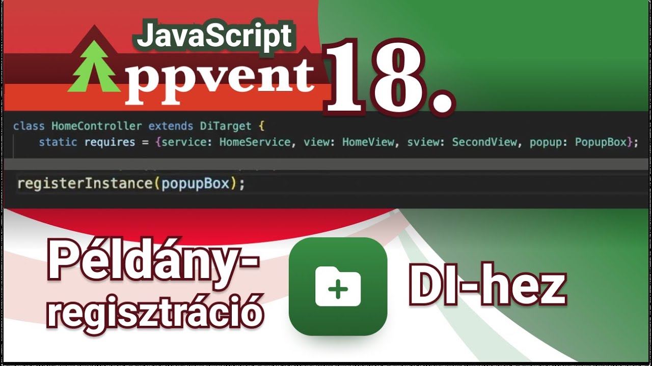 Előkészített PopupBox példány | Appvent 18. rész #javascript #css #app