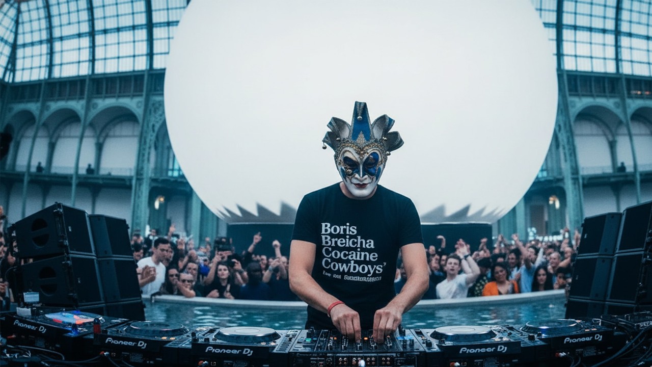 Boris Brejcha at Grand Palais in Paris, France for Cercle 🇫🇷 Dark Hi-Tech Minimal Techno Set 2026