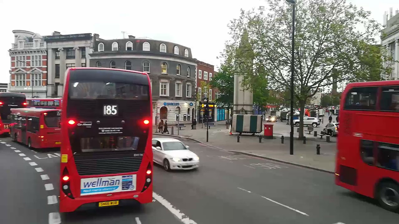 Full Route Visual ~ Bus Route 136 : Elephant & Castle - Grove Park