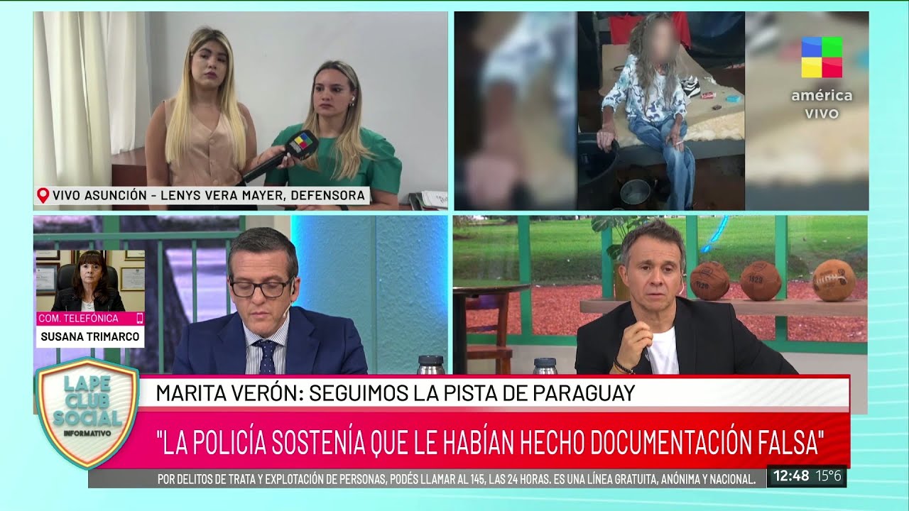 🔴 MARITA VERÓN: SUSANA TRIMARCO REVELÓ QUE DESDE PARAGUAY LE LLEGARON NOTICIAS