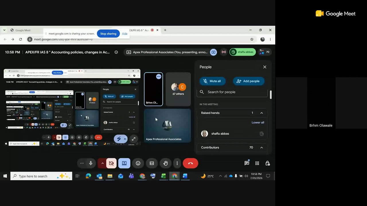 APEX/FR МСБУ 8 &laquo;Учетная политика, изменения в бухгалтерских оценках и ошибки&raquo;