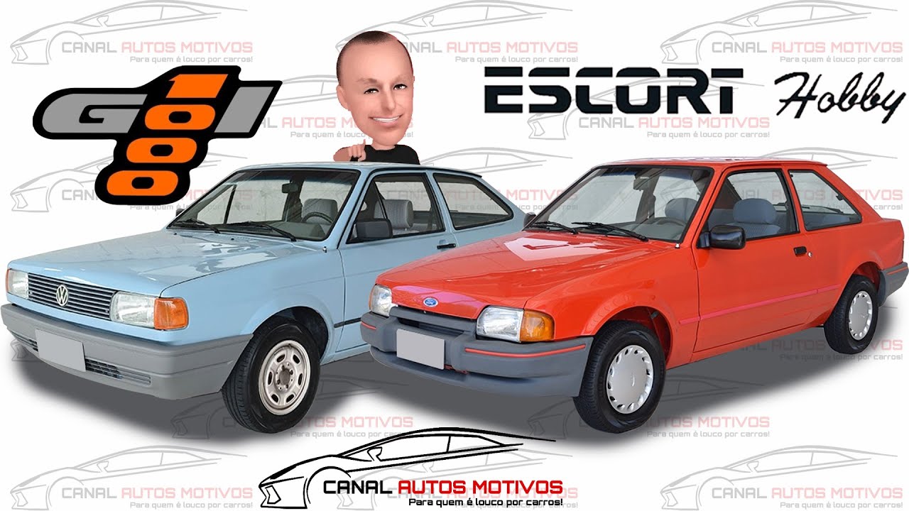 Gol 1000 e Escort Hobby - Gol  Quadrado - Escort - AutoLatina