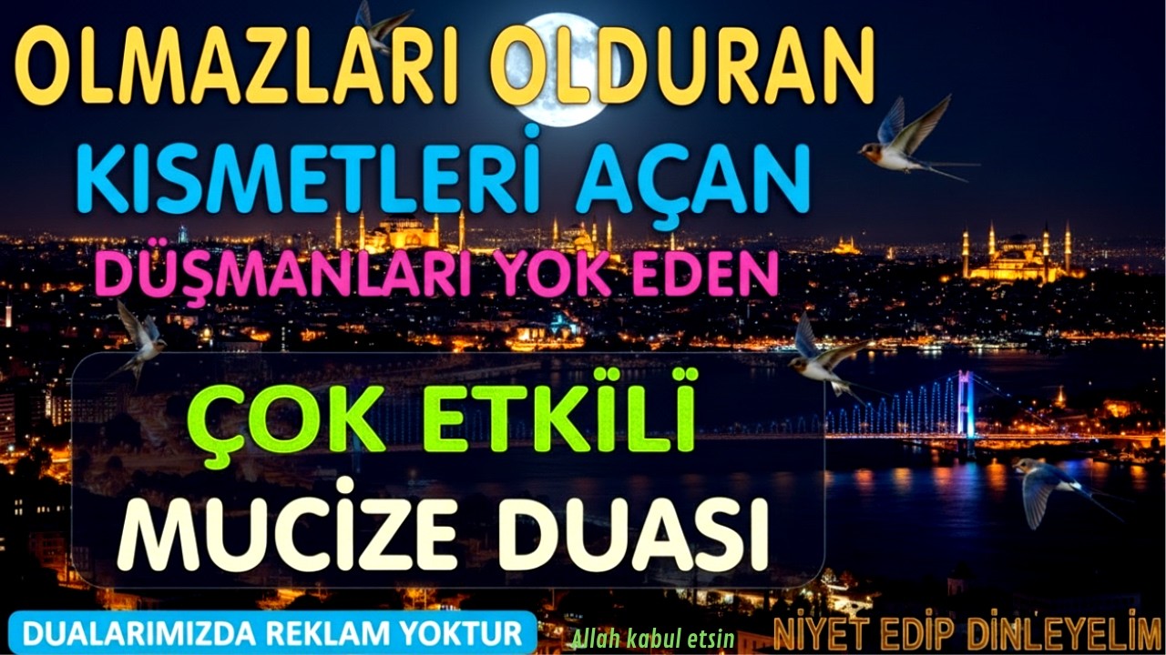 UYARI! BU DUANIN 1 SAAT İÇİNDE ETKİSİNİ GÖRDÜM 40 RIZIK KAPISI AÇAN DUÂ!...