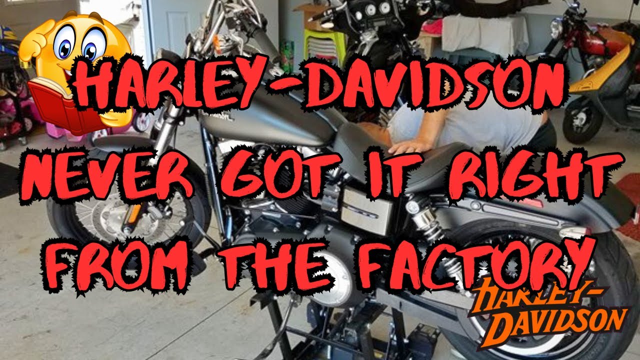Мотоциклы Harley-Davidson УЖАСНЫ с завода