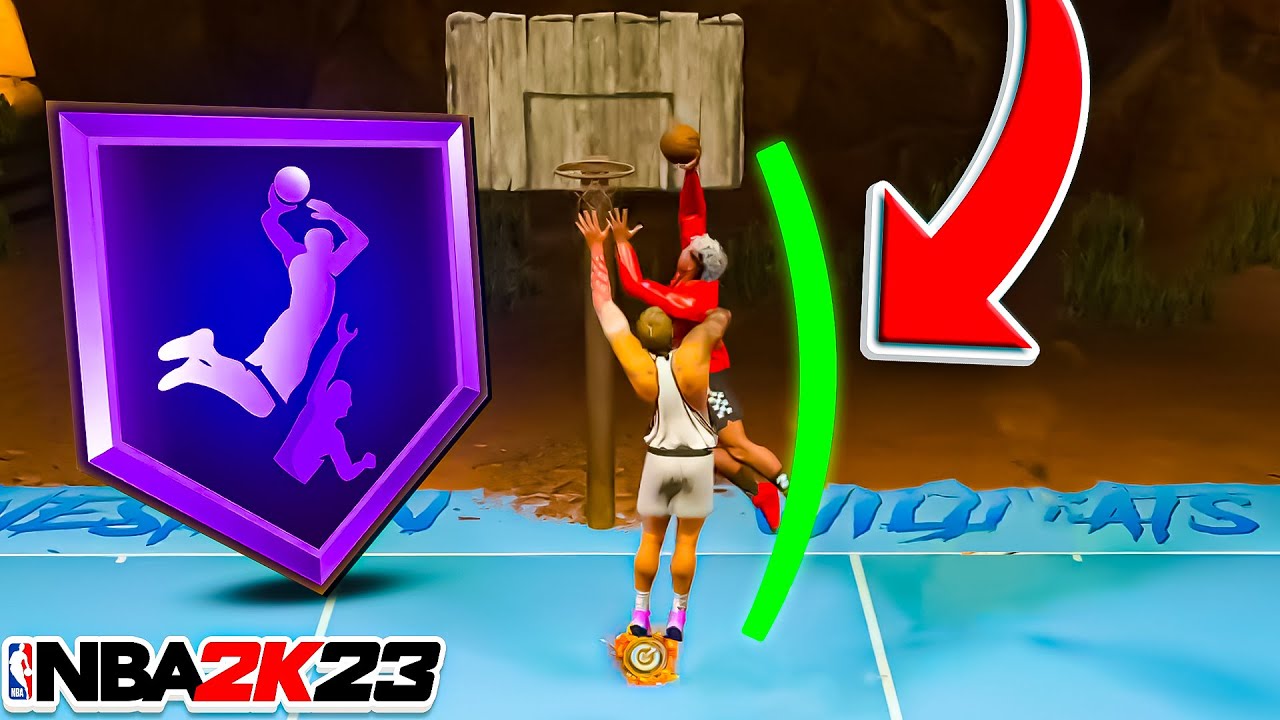 This is THE POWER of DUNK METER + POSTERIZER BADGE in NBA2K23(UNBLOCKABLE)