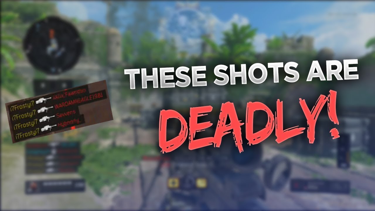 MY SHOT IS DEADLY! (CRAZY BO4 TRIPLE!) @IFrostyl