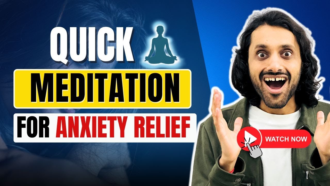 Guided Meditation For Healing Anxiety | Instant Relief | Sumit Upreti