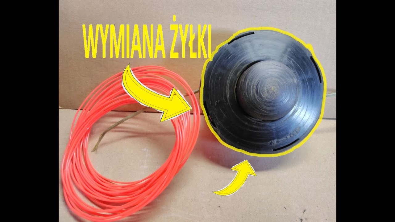 Wymiana żyłki, nawijanie. Jak wymienić żyłkę