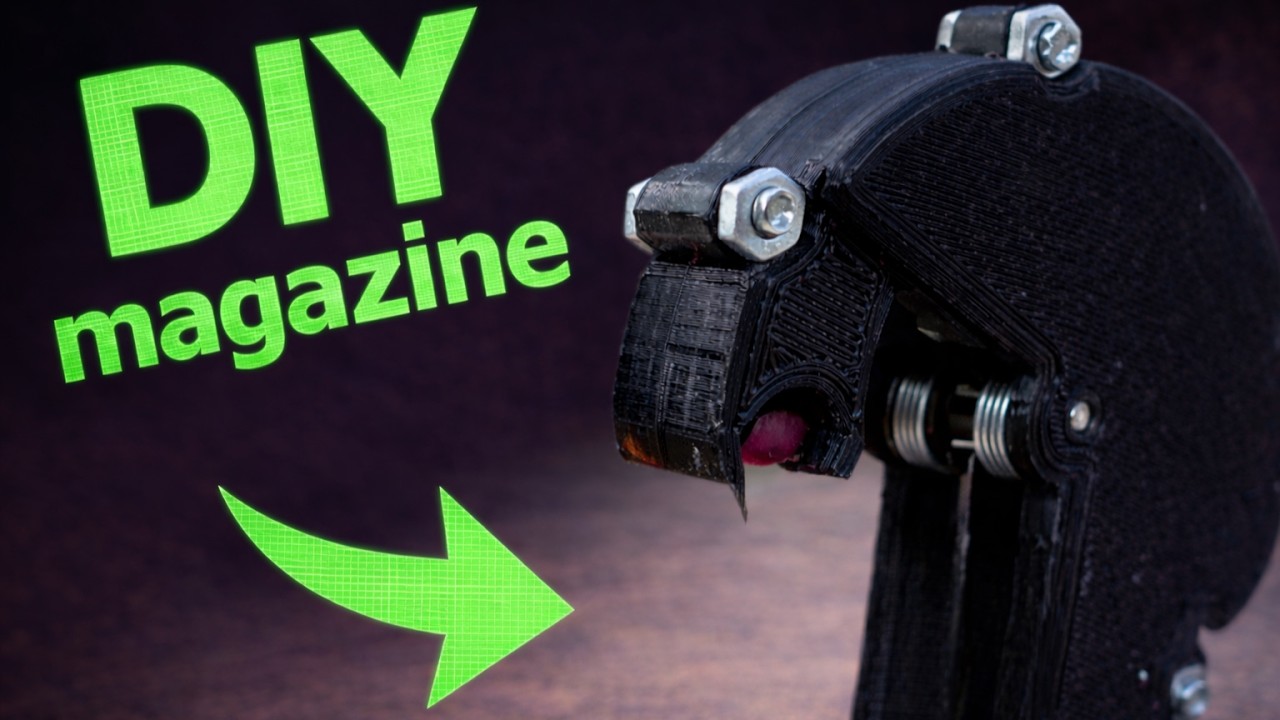 DIY magazine for airrifle
