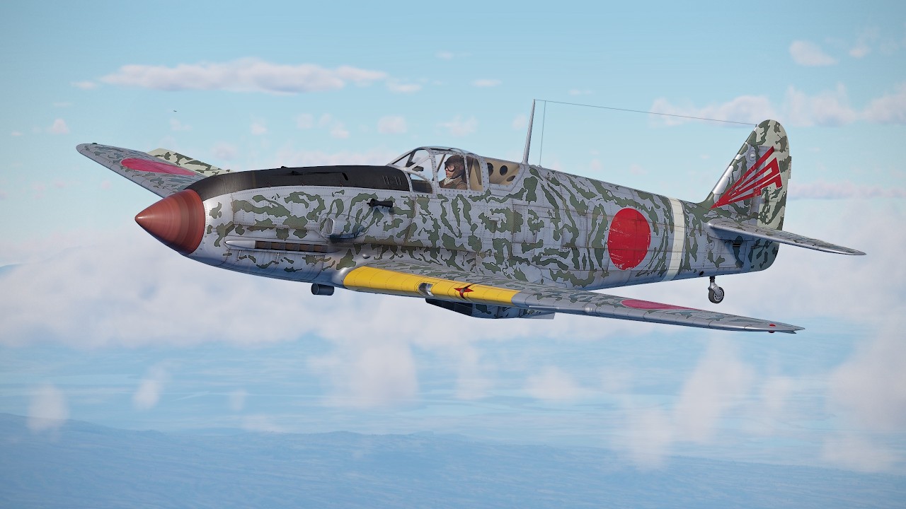 Realistic Battles, 7-0: Ki-61-I Tei (War Thunder)