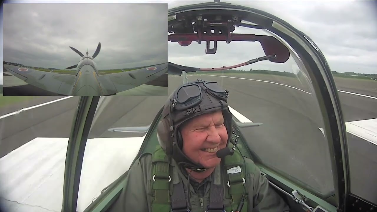 Spitfire T.IX of Aerial Collective, Duxford, May 2023