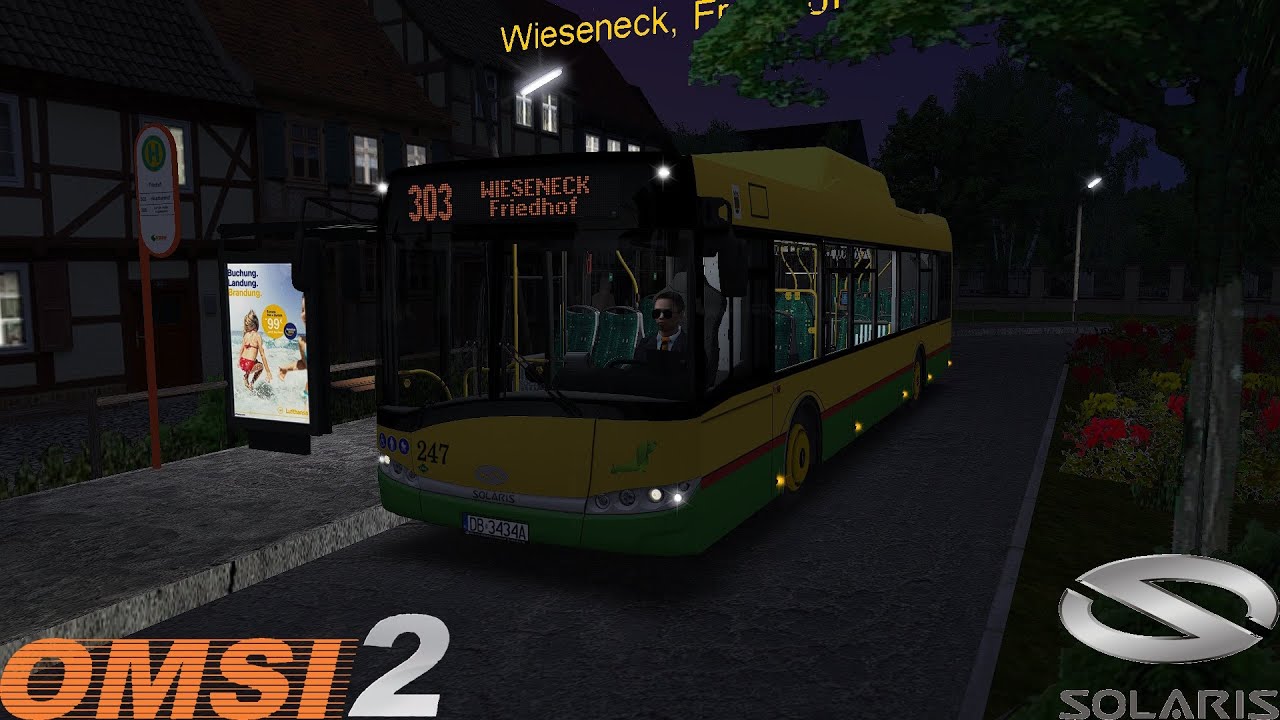 Omsi 2 - Bad Hügelsdorf 2020 - Line 303 - Solaris Urbino 12 III CNG