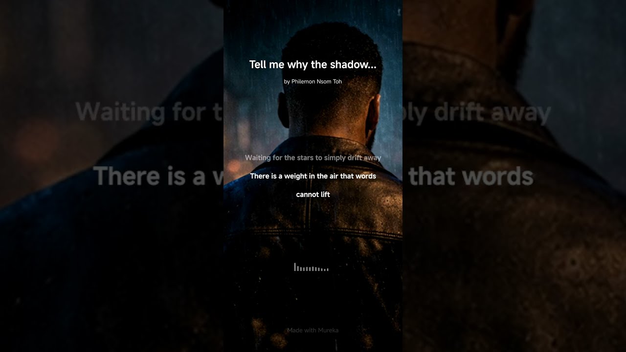 Tell me why the shadows lean so heavy
