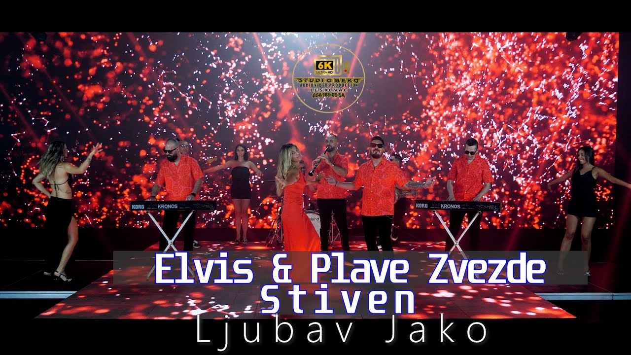 ELVIS&PLAVE ZVEZDE🎤STIVEN //LJUBAV JAKO//©2025 █▬█ █ ▀█▀ (STUDIO BEKO)6K LESKOVAC