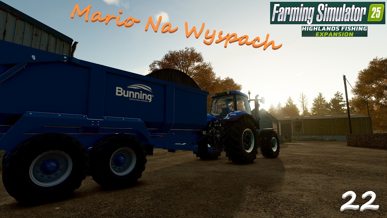 Sprzedaż RZEPAKU i małe zmiany na gospie [ Mario na wyspach w KINLAIG *22 ] Farming Simulator 25