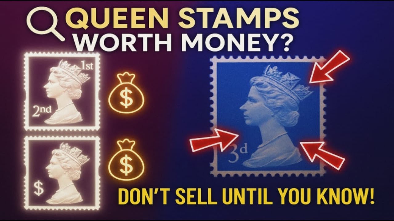 Hidden Value in Queen Elizabeth Stamps? 1st, 2nd & 3p Worth Big Money in 2025!