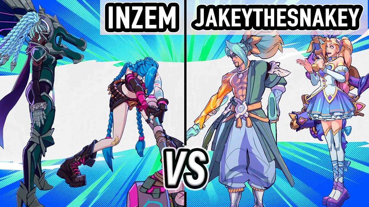 2XKO ▰ Inzem (Senna / Jinx) vs JakeyTheSnakey (Yasuo / Jinx) ▰ High Level Gameplay