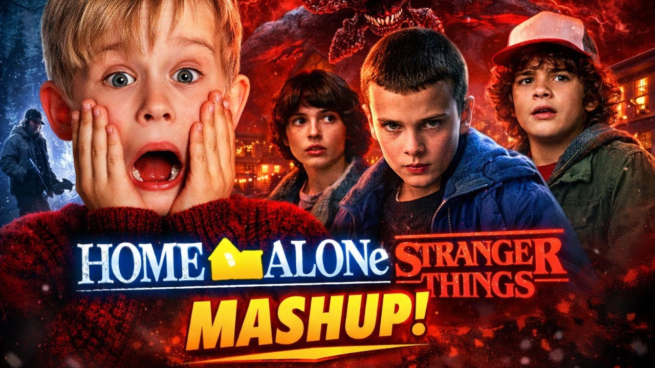 When Kevin McCallister Met the Demogorgon | Stranger Things Home Alone Mashup
