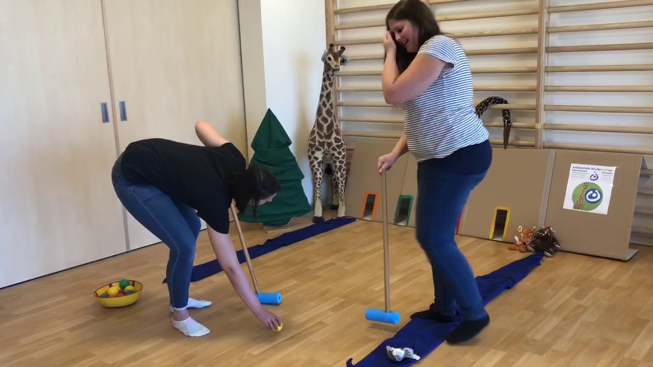 Bewegungsspiel; Minigolf (DIY)