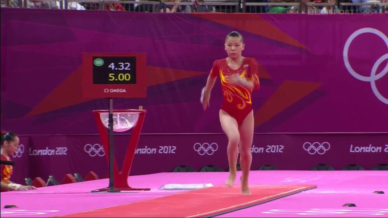 He Kexin 2012 Olympics QF VT