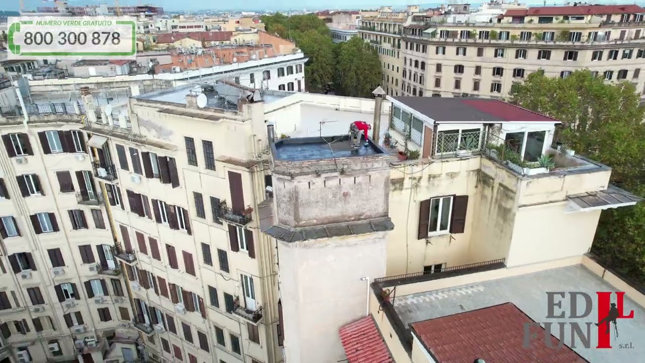 MA QUESTO &Egrave; IMPOSSIBILE 😱 L'EDILIZIA SU FUNE ACROBATICA