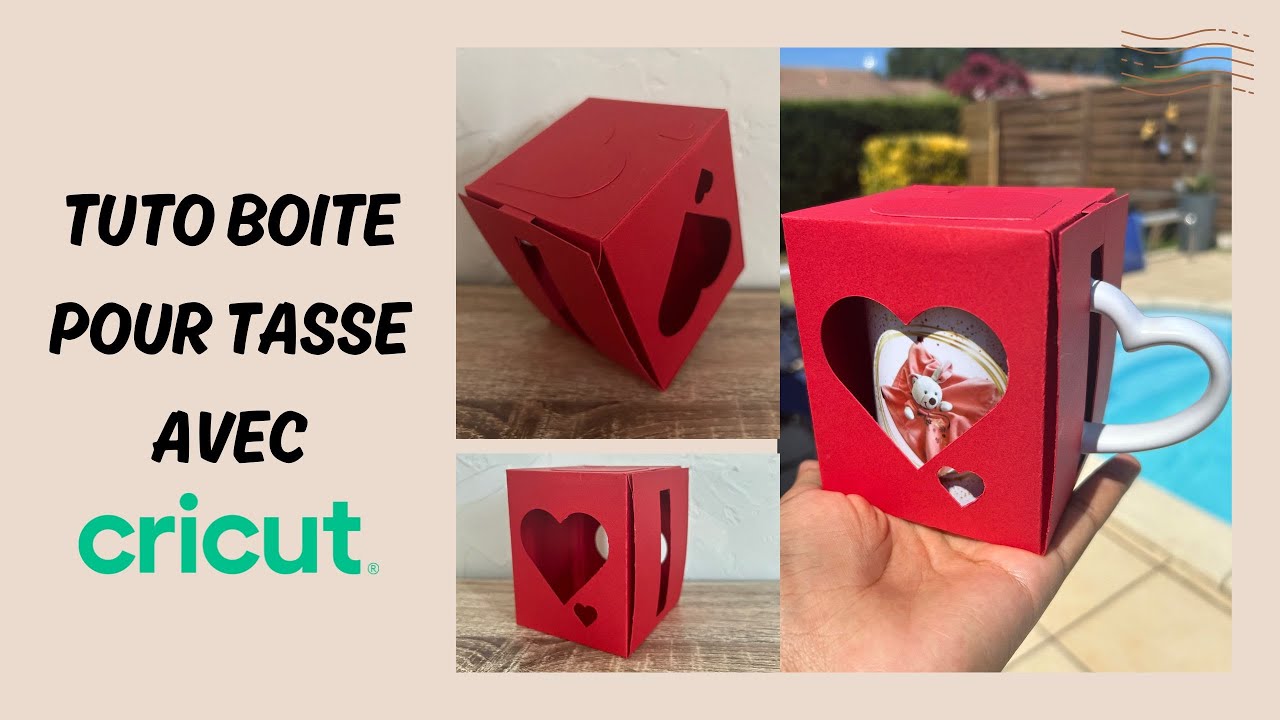 Tuto : Fabriquez une belle Boîte d’Emballage pour Mug avec Cricut!