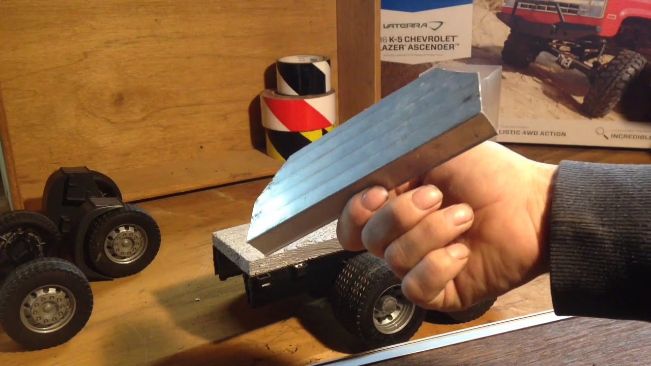 DIY Flatbed Trailer build for my Tamiya Aeromax Semi