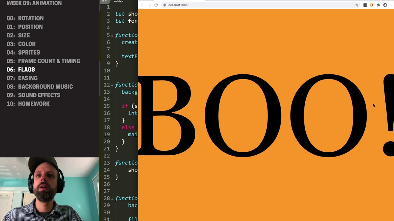 CP1: Animation in P5JS – Flags