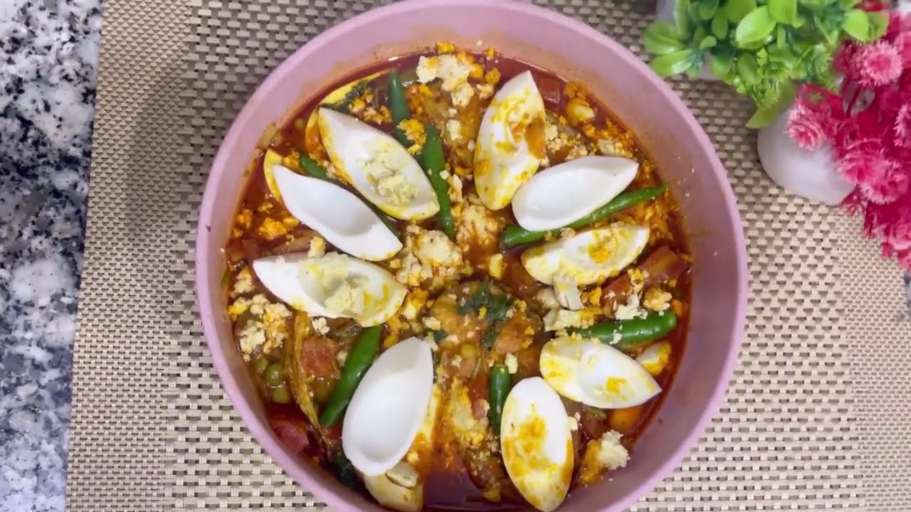 Machli ke sath Anda gajar Matar🫛Ek baar ye anokhe tareeke se zaroor banayen😋